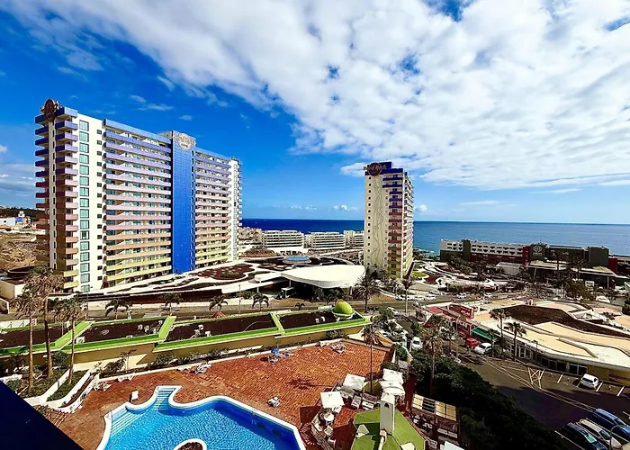 Ocean View, Spacious 2br, Pool, Playa Paraiso Pp601 Costa Adeje (Tenerife)
